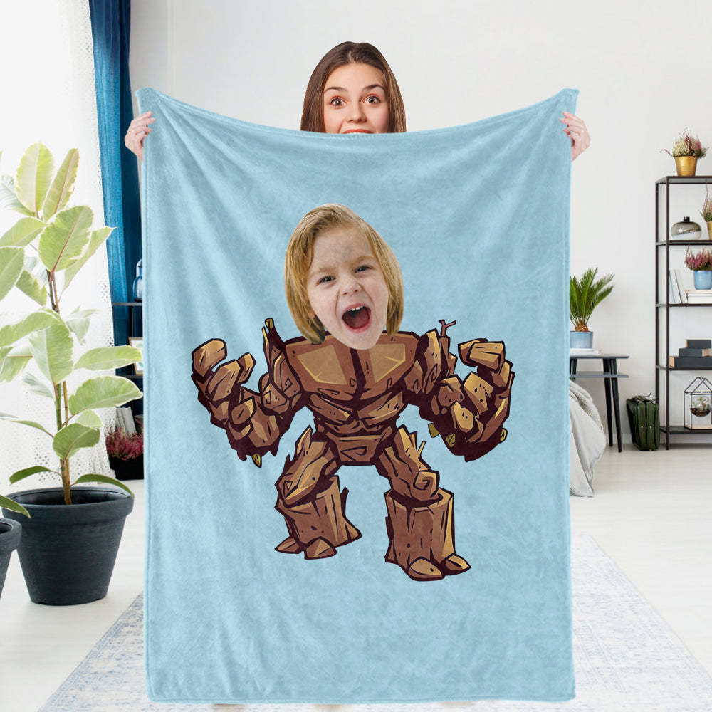 Custom Blanket Photo Prints Groot Gifts Personalized Photo Gifts Unique Customized Gifts
