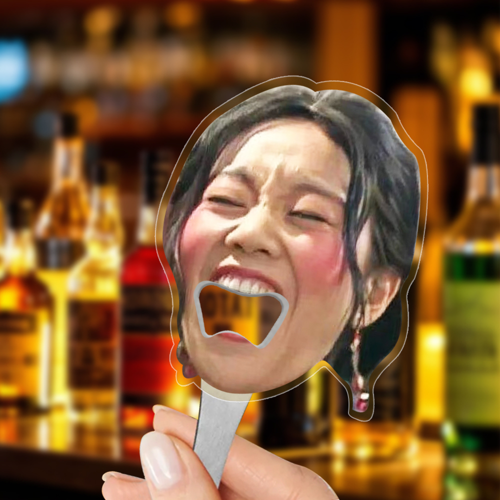 Custom Face Photo Bottle Opener Funny Gifts