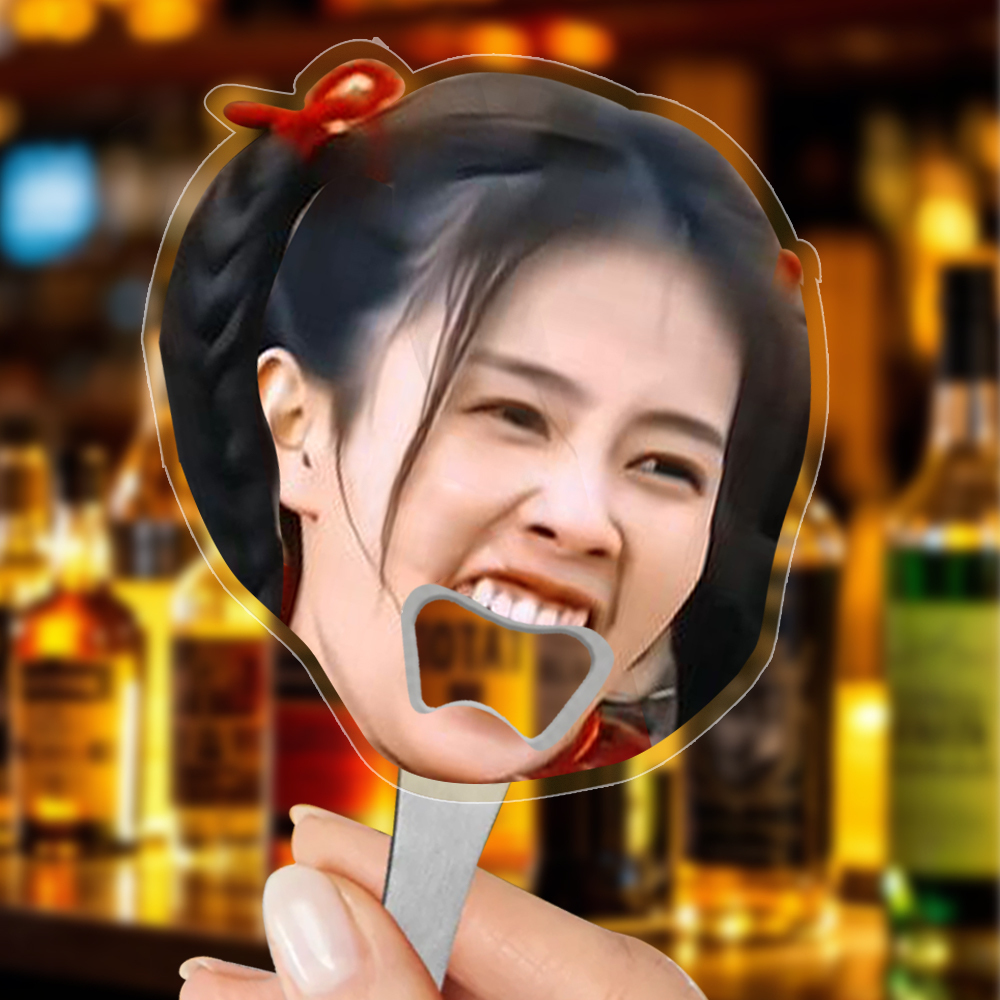 Custom Face Photo Bottle Opener Funny Gifts