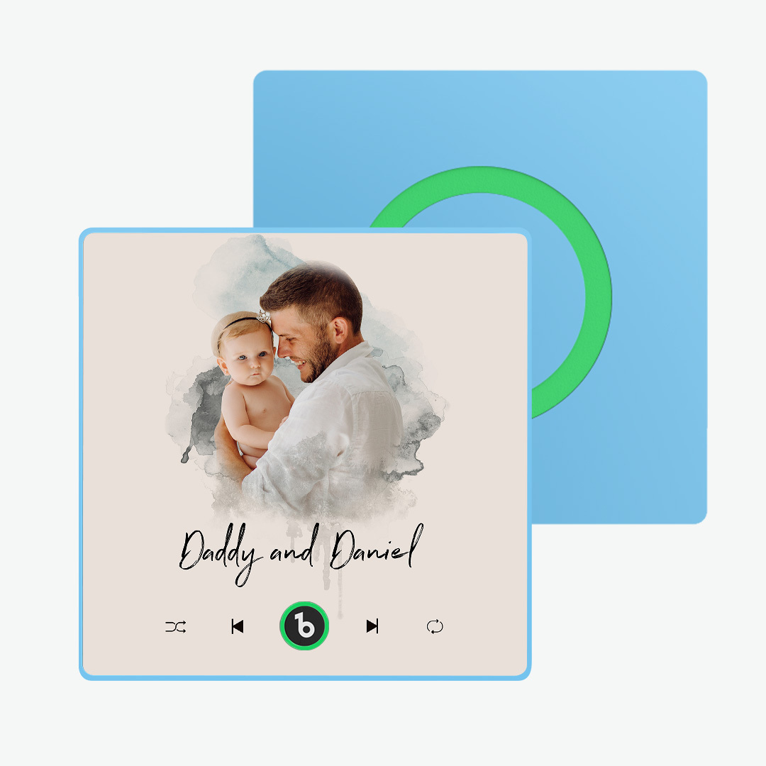 Custom Music Fridge Magnet New 4.0 Upgrade Music Wall Photo Sticker That Plays Music Without Cell Phone Multiple Styles Couple Gifts - auphotoblanket