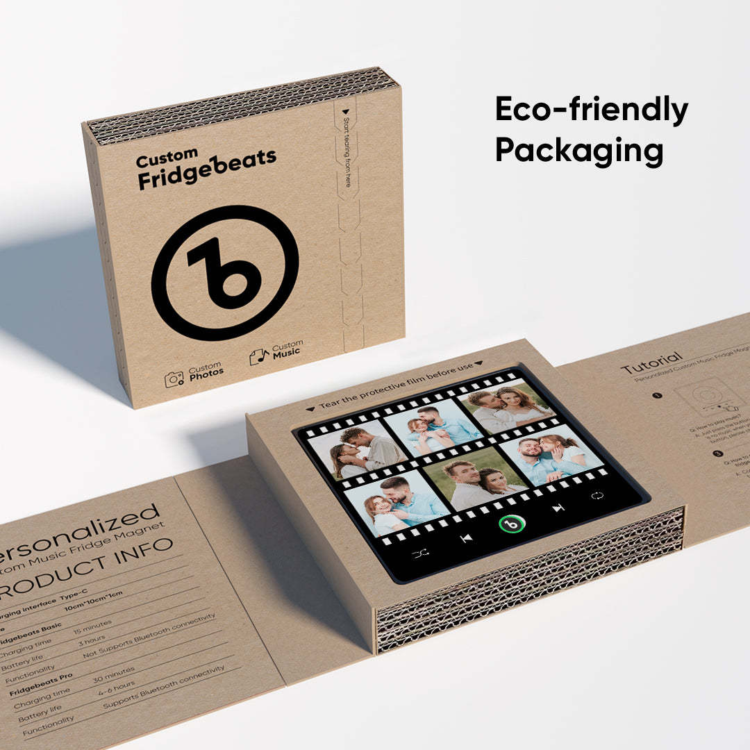 New 4.0 Upgrade Custom Music Fridge Magnet Film Style Fridge Magnet Gift for Lover - auphotoblanket