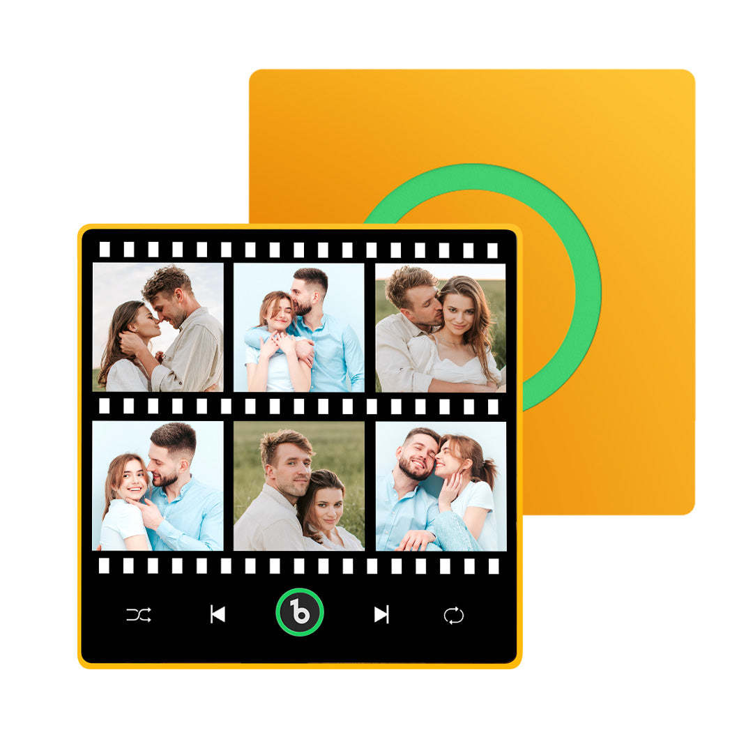 New 4.0 Upgrade Custom Music Fridge Magnet Film Style Fridge Magnet Gift for Lover - auphotoblanket