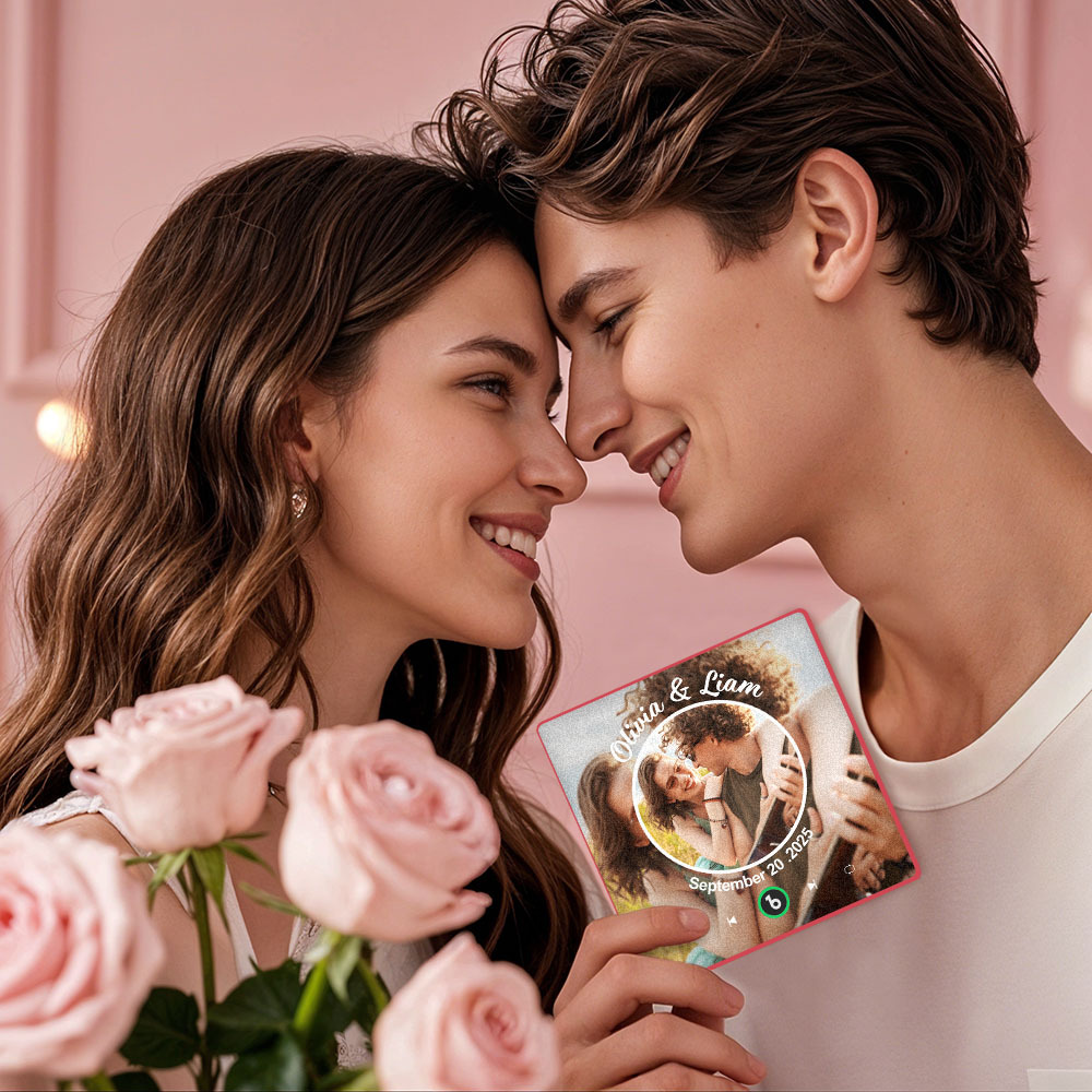 Custom Music Fridge Magnet New Upgrade Colorful Album Fridge Magnet Gift for Couple Valentine's Day Gifts