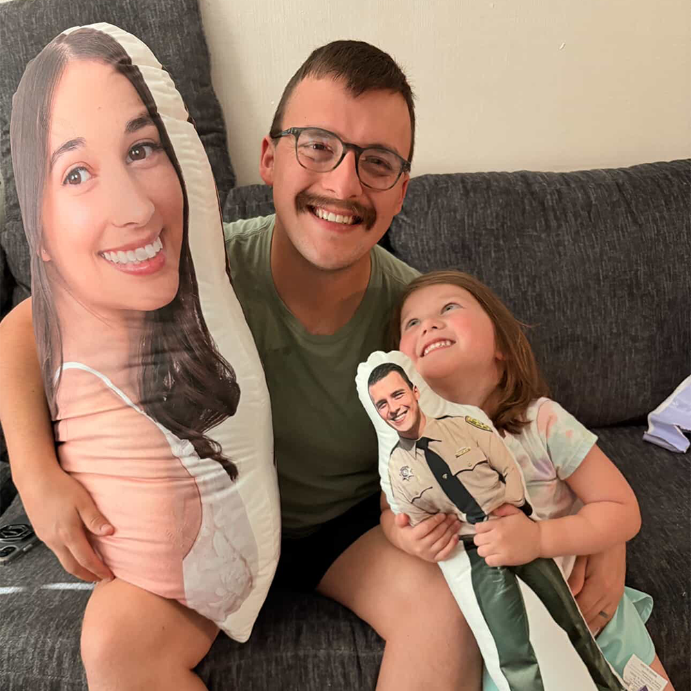 Custom Shaped Body Pillow Personalized Photo Body Pillows Gift