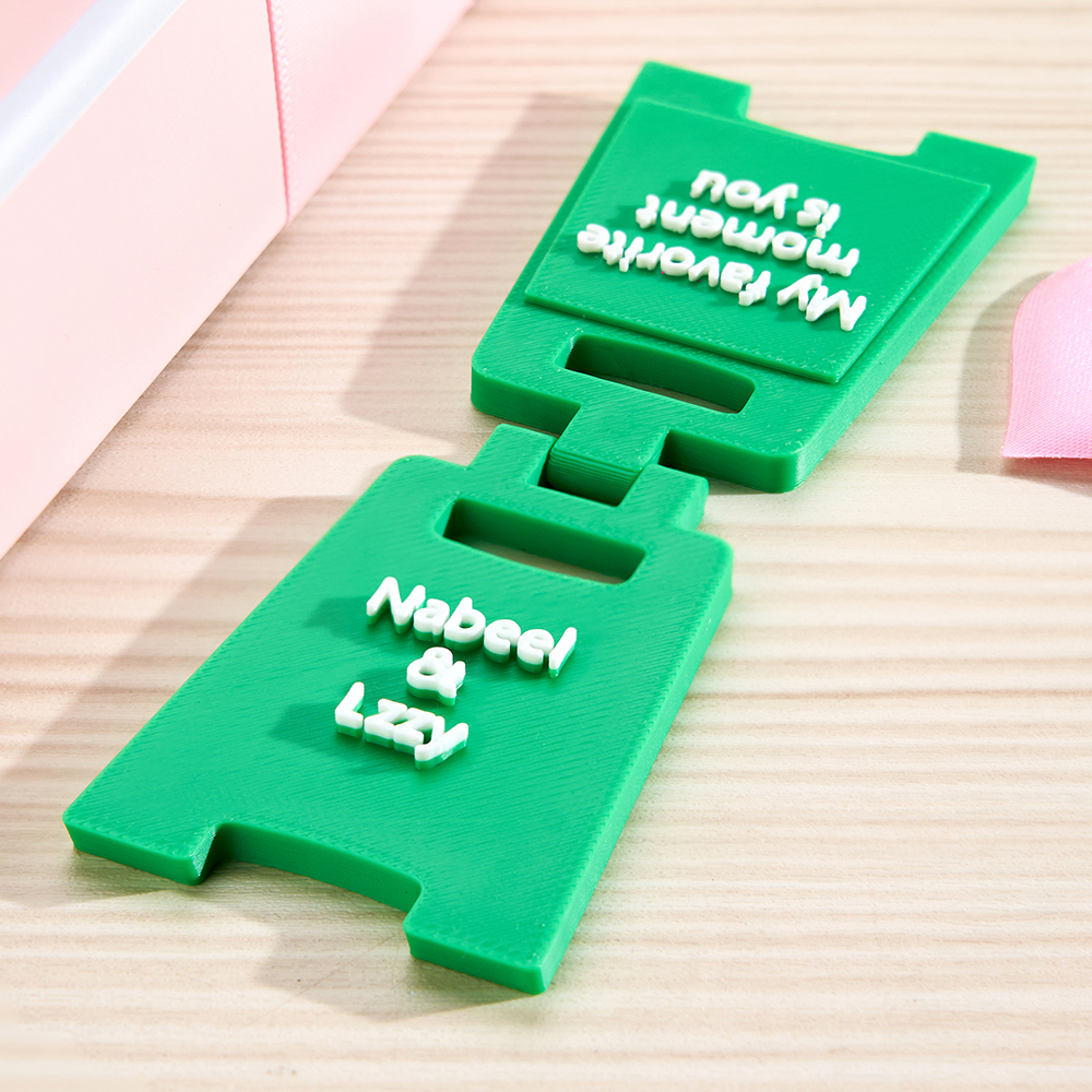 Personalized Girlfriend A Little Sign To Say I Love You Mini Love Sign Custom Multiple Colors 3D Printed A-frame Sign Valentine's Day Gift for Her - auphotoblanket