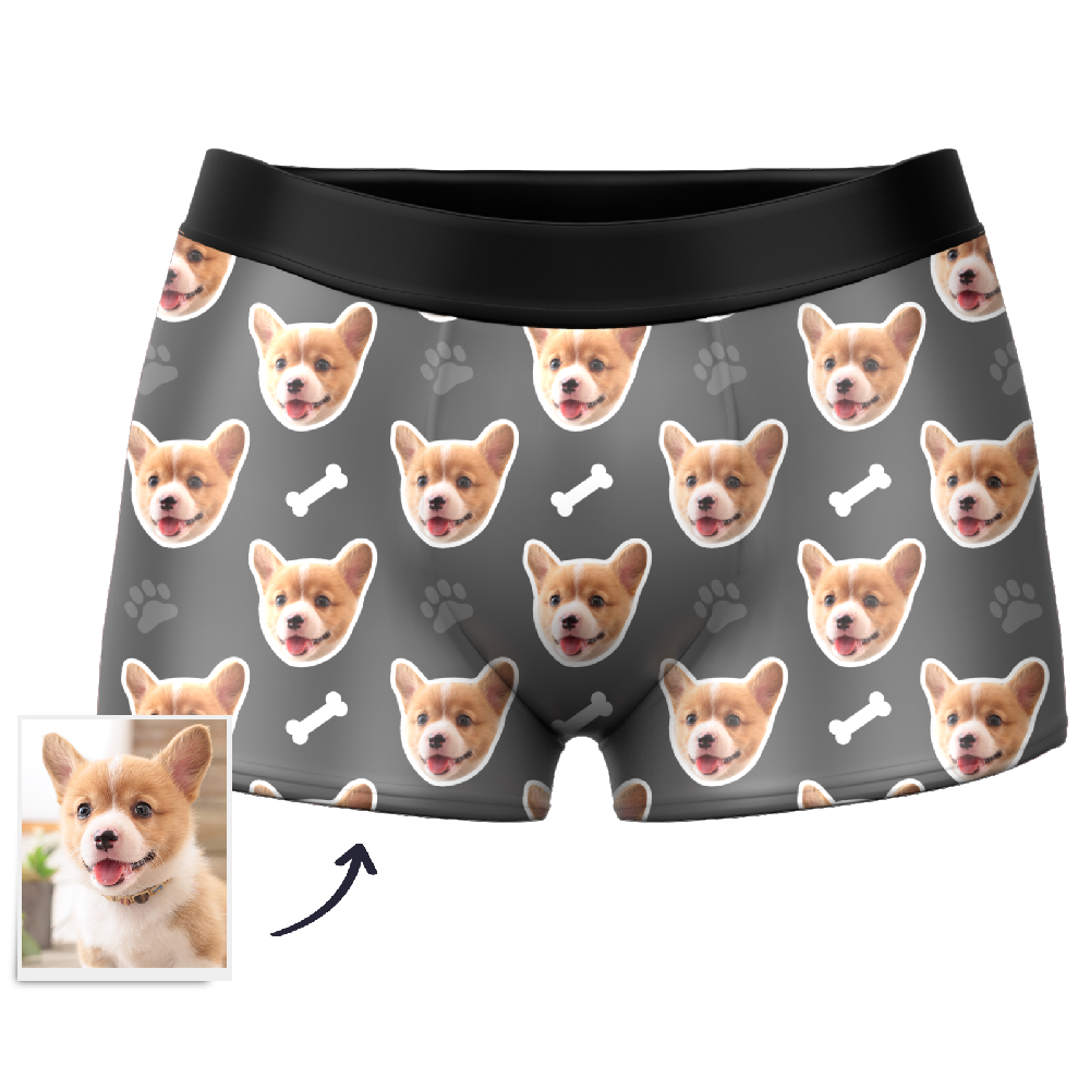 Men's Custom Dog Boxer Shorts