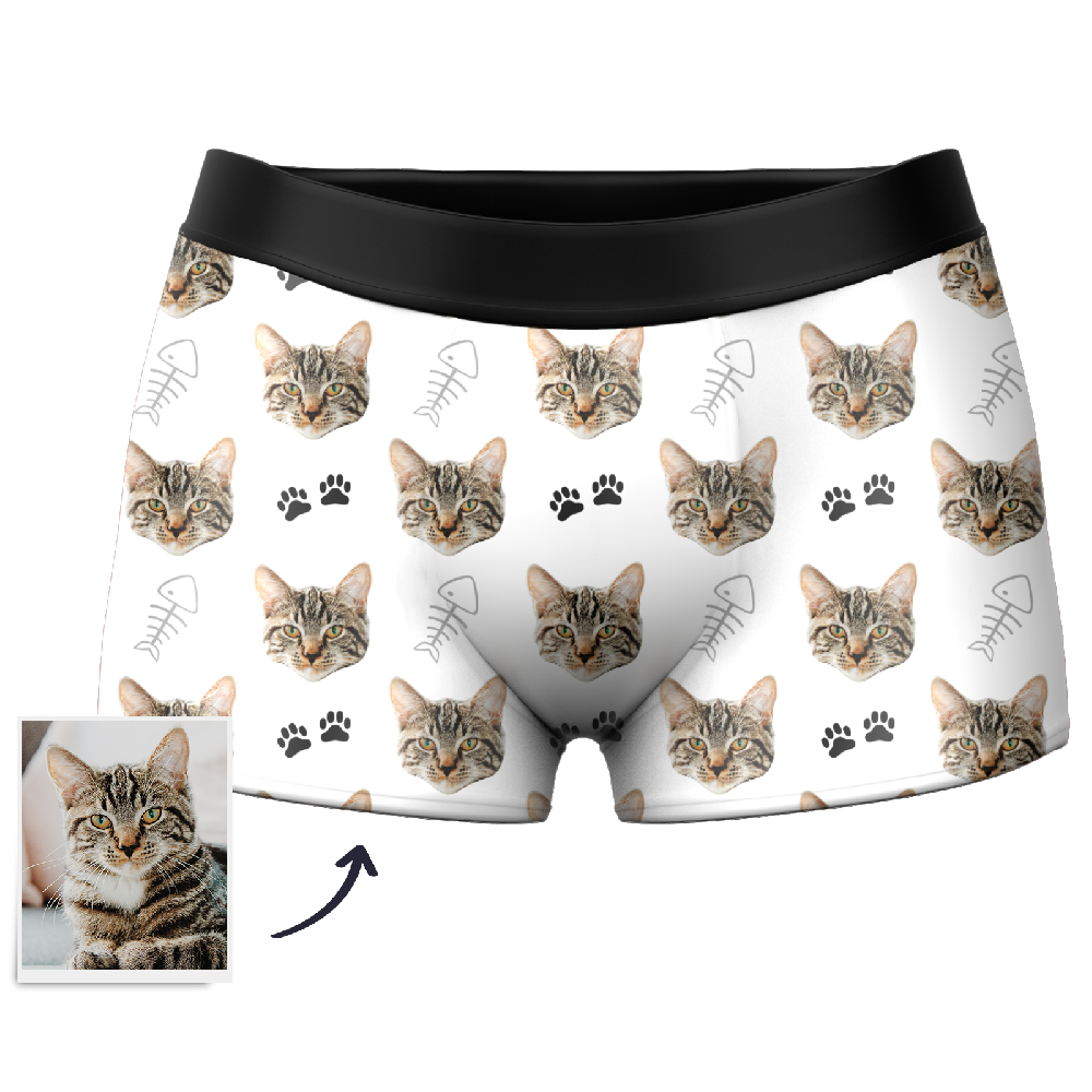 Men's Custom Cat Boxer Shorts, underpants,Briefs幕Getphotoblanket