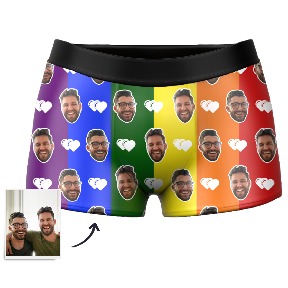 Men's Custom Pride Boxer Shorts
