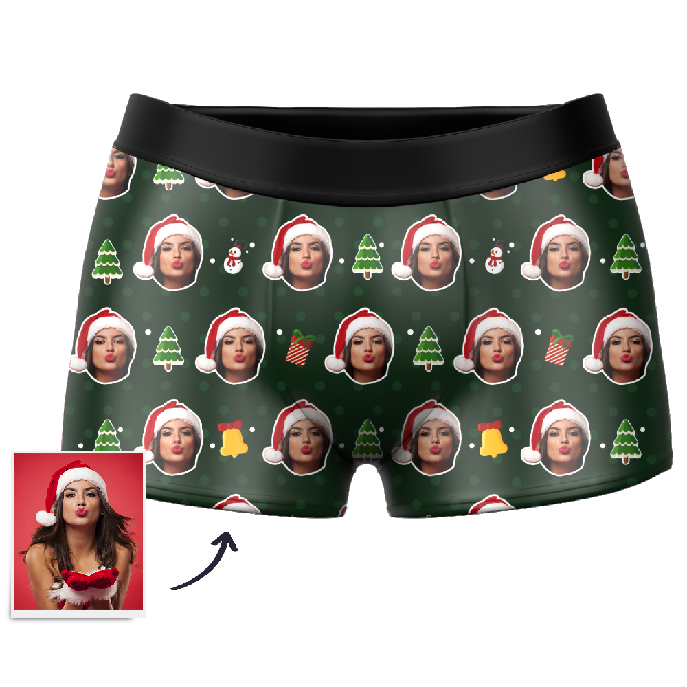 Men's Custom Christmas Boxer Shorts