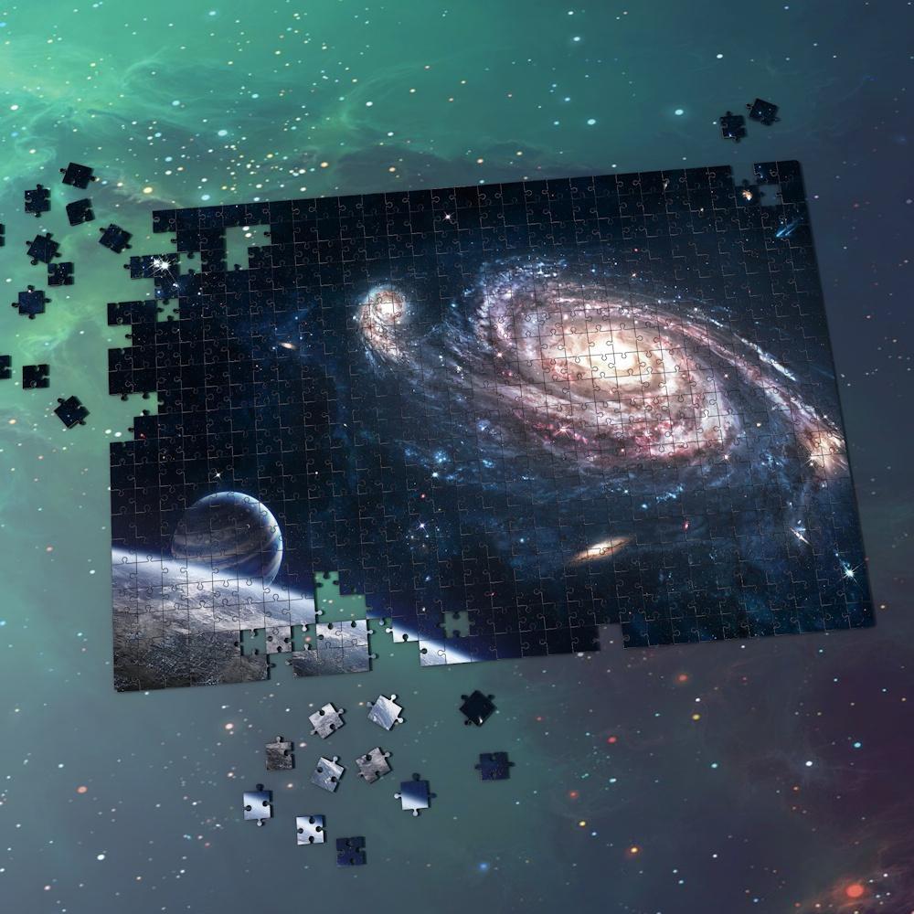 Space Jigsaw Puzzle Universe 1000 Pieces Best Gifts For Family - Mysterious Milky Way Galaxy