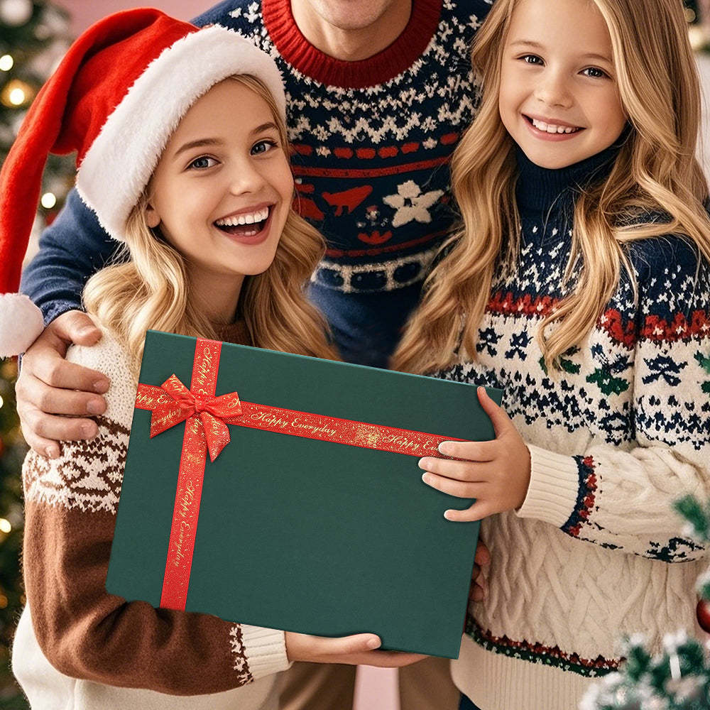 Custom Advent Calendar Christmas Jigsaw Puzzle Christmas Countdown Puzzle Toy Gift for Kids - auphotoblanket