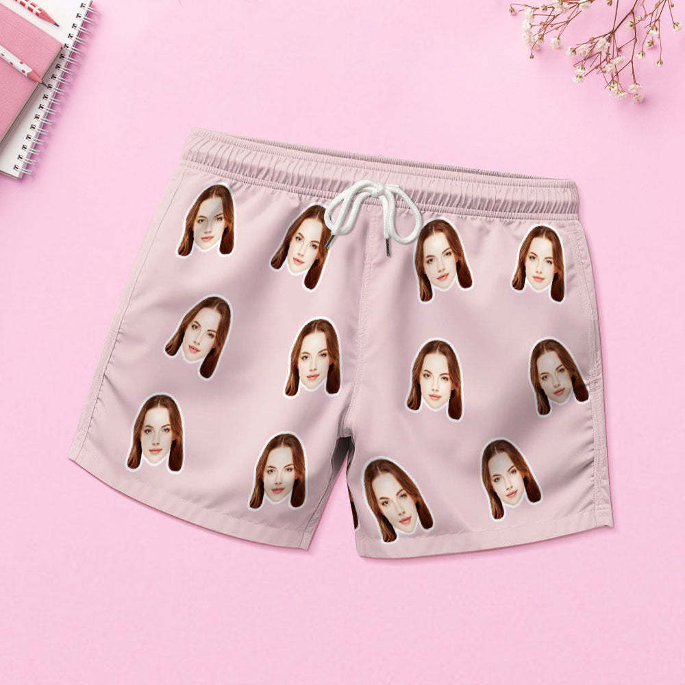 Custom Face Pajamas Women Short Pajama Set Gift for Lover - auphotoblanket
