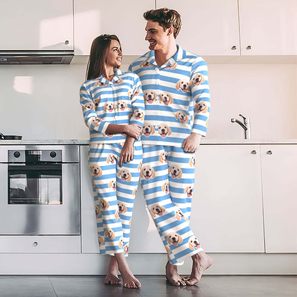 Custom Photo Pajama Custom Face Pet Theme Cute Gifts - auphotoblanket
