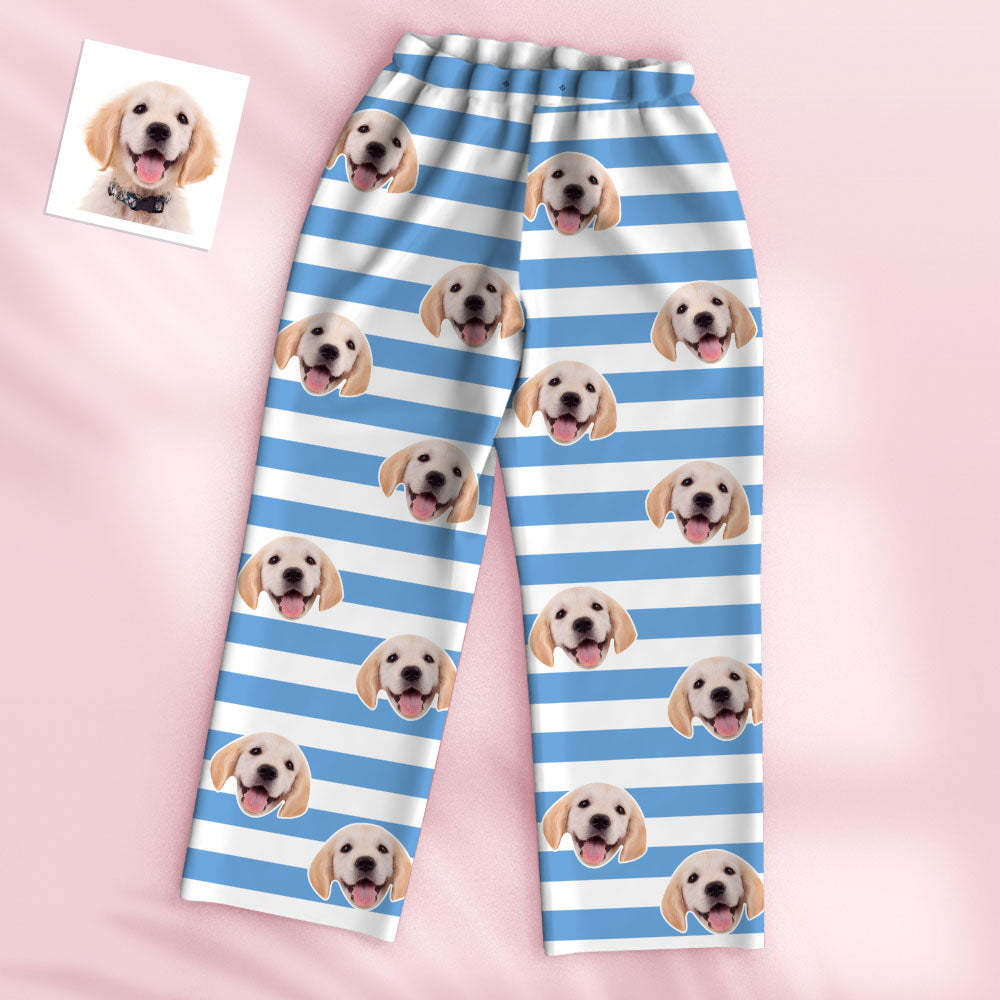 Custom Photo Pajama Custom Face Pet Theme Cute Gifts - auphotoblanket