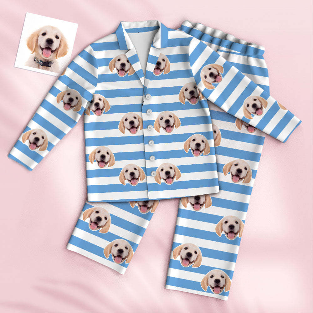 Custom Photo Pajama Custom Face Pet Theme Cute Gifts - auphotoblanket