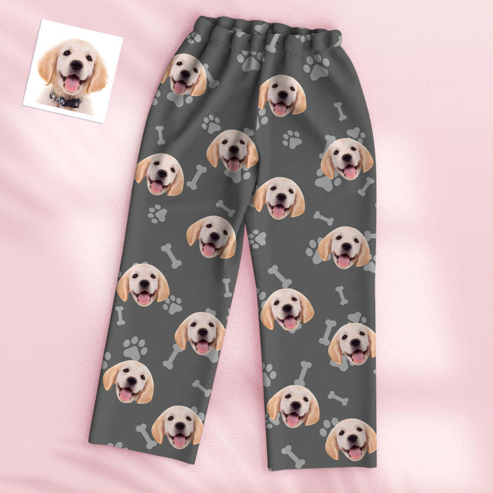 Custom Photo Face Pajama Comfortable Home Gifts for Pet - auphotoblanket