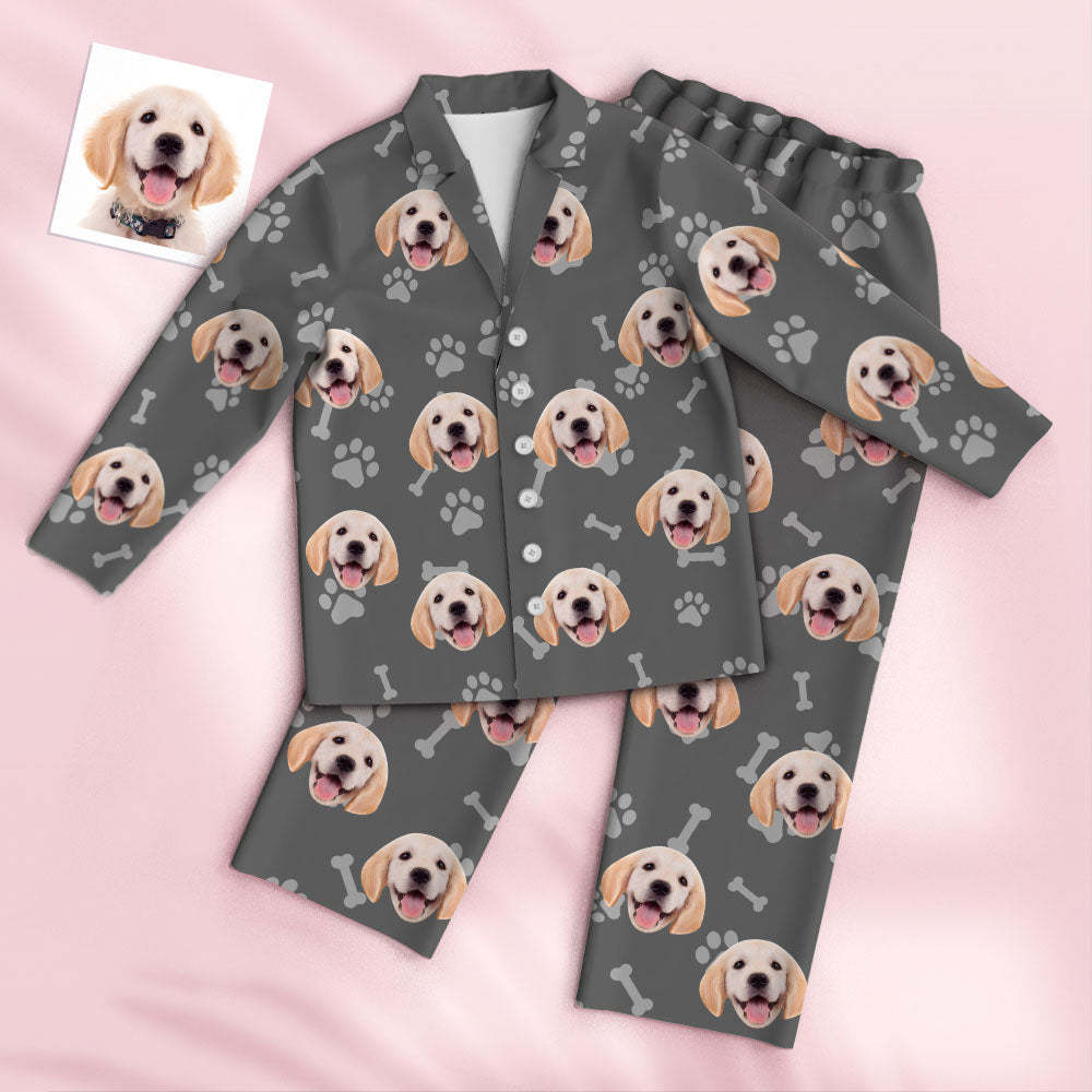 Custom Photo Face Pajama Comfortable Home Gifts for Pet - auphotoblanket