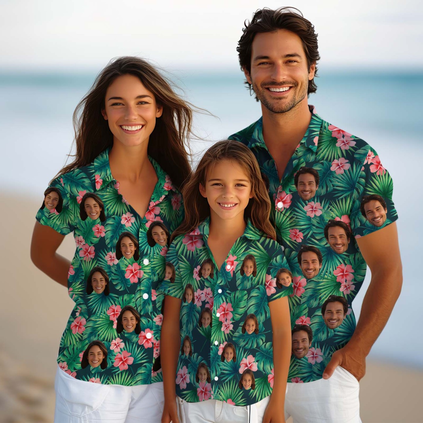 Leafy Bloom - Custom Kids Unisex Hawaiian Shirt - auphotoblanket