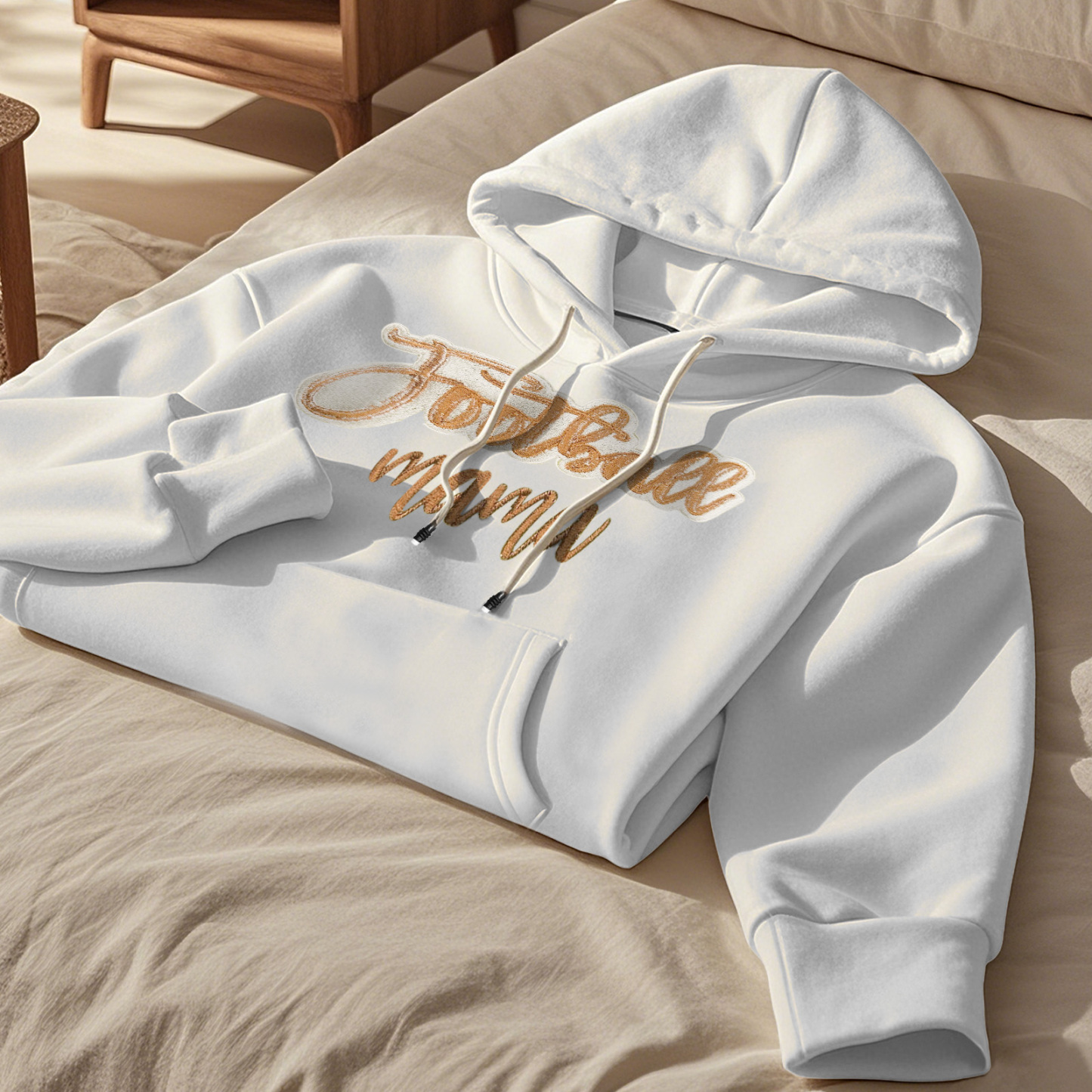 Customized balls Glitter mama Sweatshirt for sports lovers - auphotoblanket