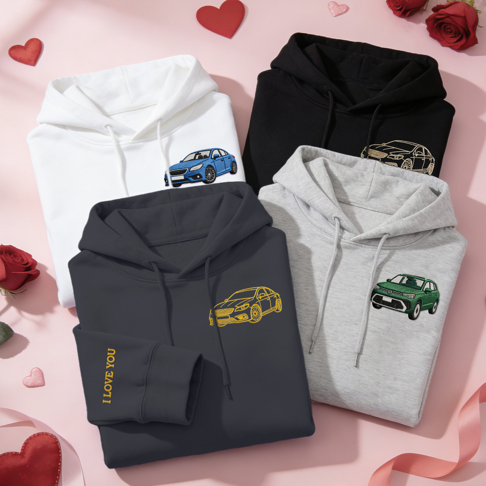 Customized Car Craft Hoodies, Car Enthusiast Gifts - auphotoblanket