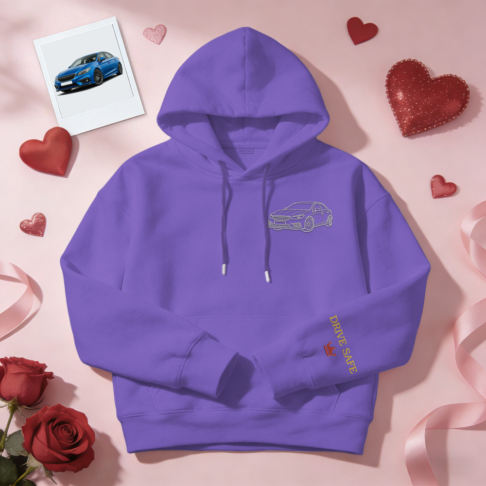 Customized Car Craft Hoodies, Car Enthusiast Gifts - auphotoblanket