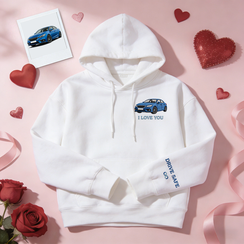 Customized Car Craft Hoodies, Car Enthusiast Gifts - auphotoblanket