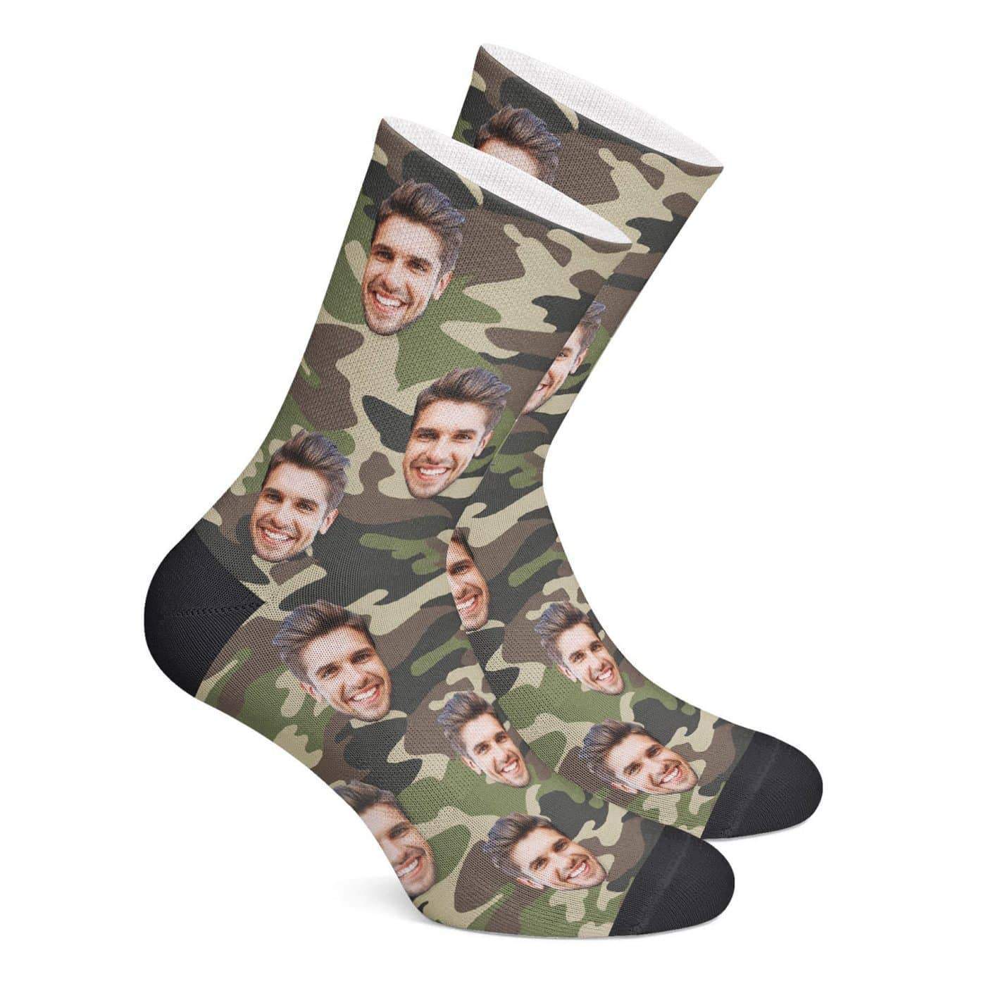 Custom Camo Socks (Green)