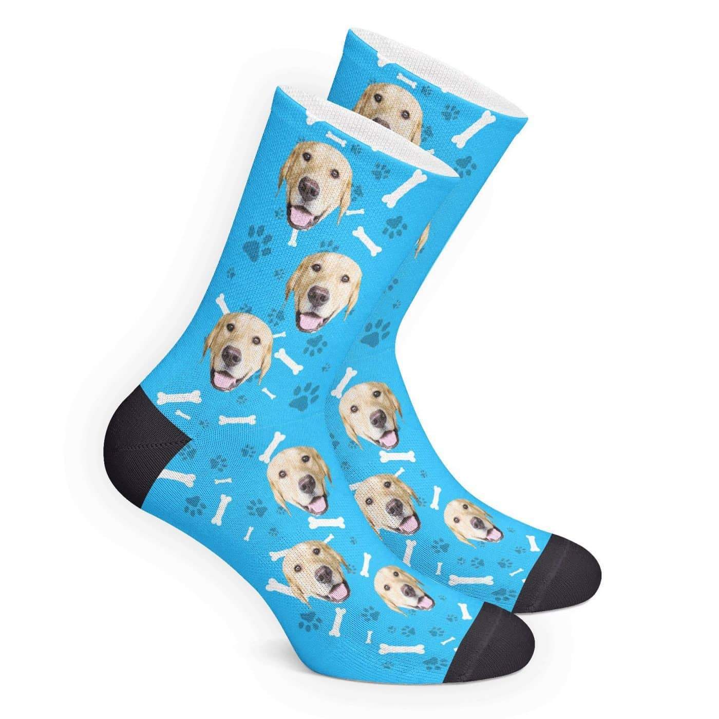 Personalised Dog Socks Custom Pet Face Socks - Best Gift Idea