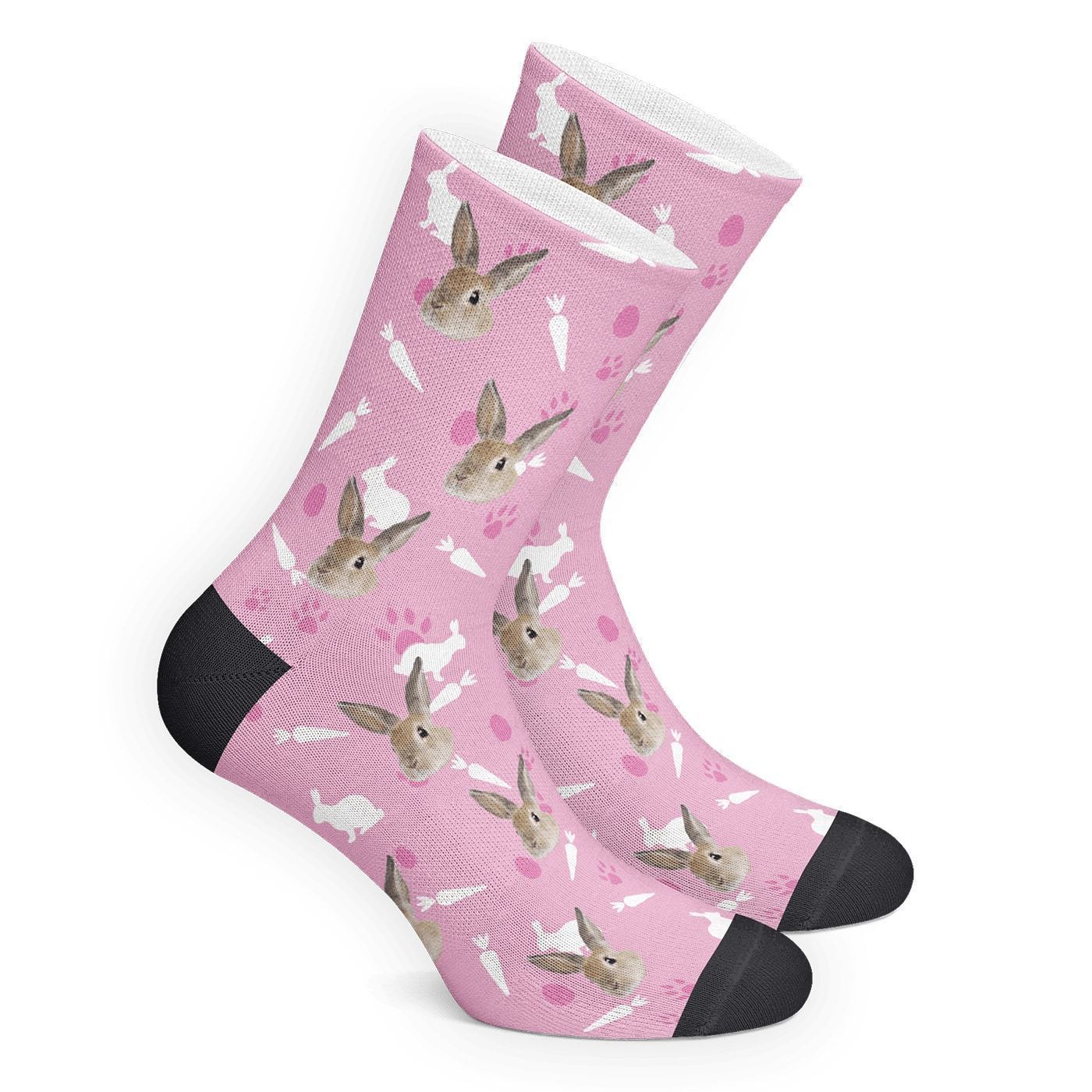 Custom Bunny Socks - Getphotoblanket