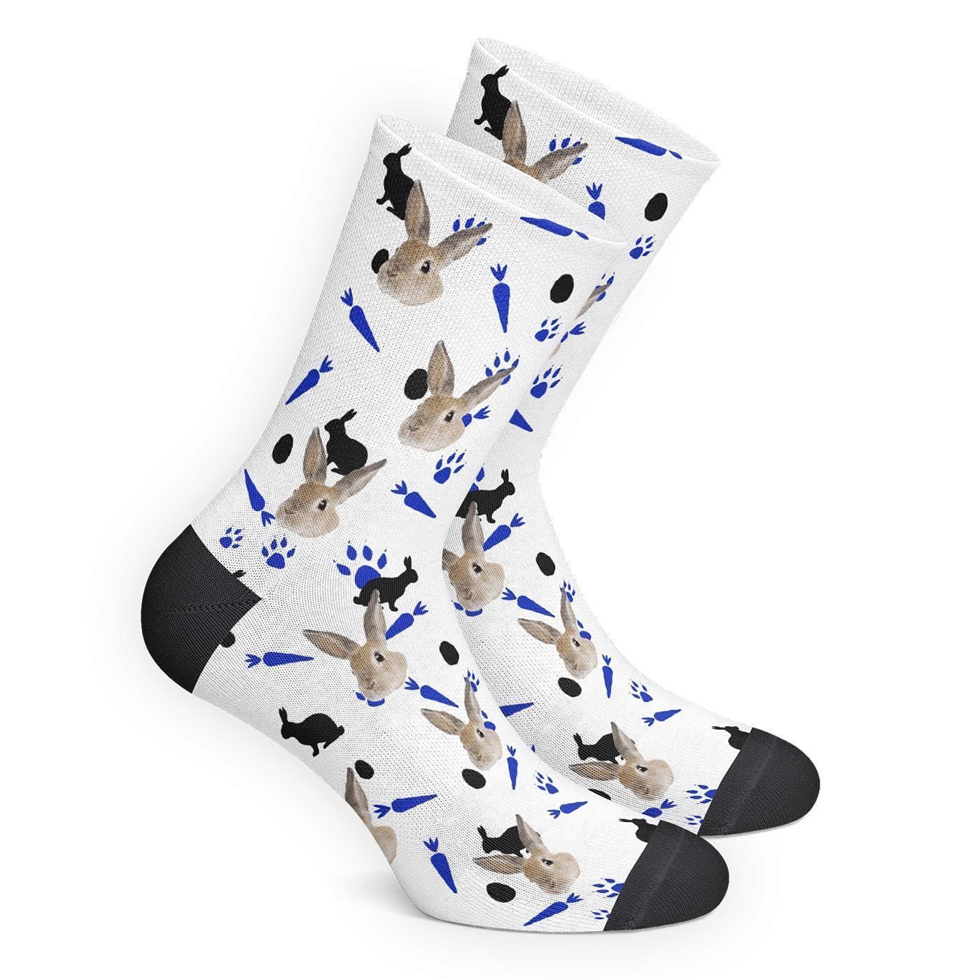 Custom Bunny Socks - Getphotoblanket