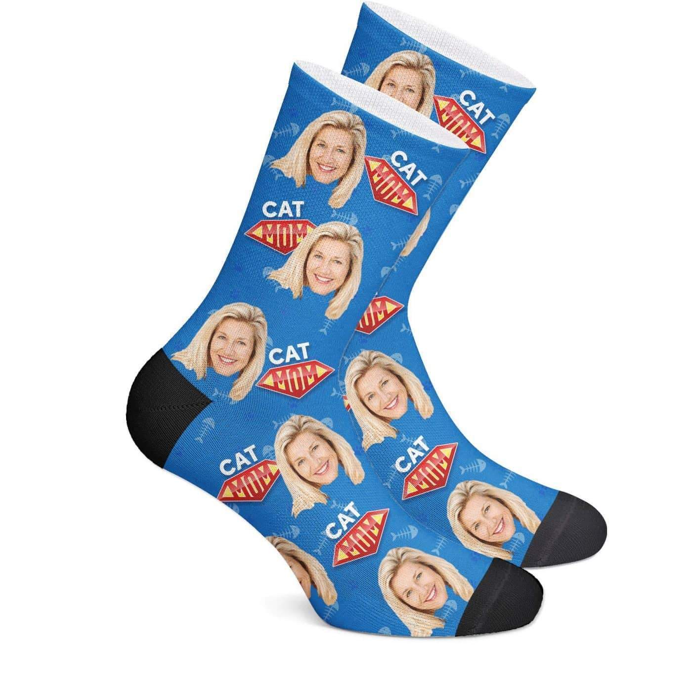Custom Cat Mom Socks