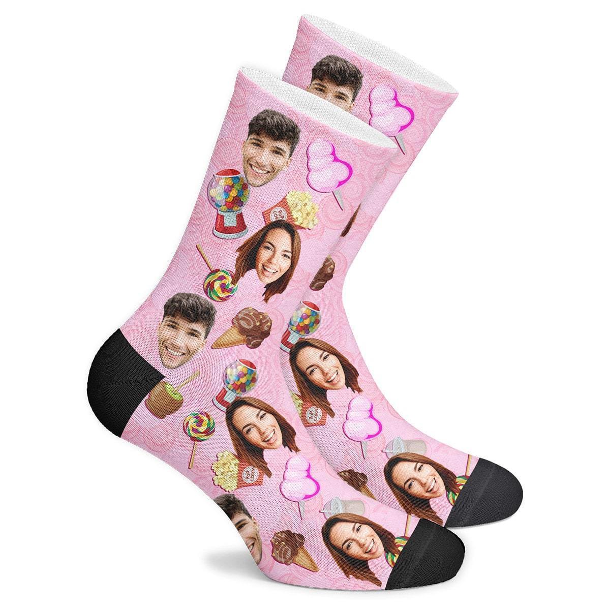 Custom Candy Socks - Getphotoblanket