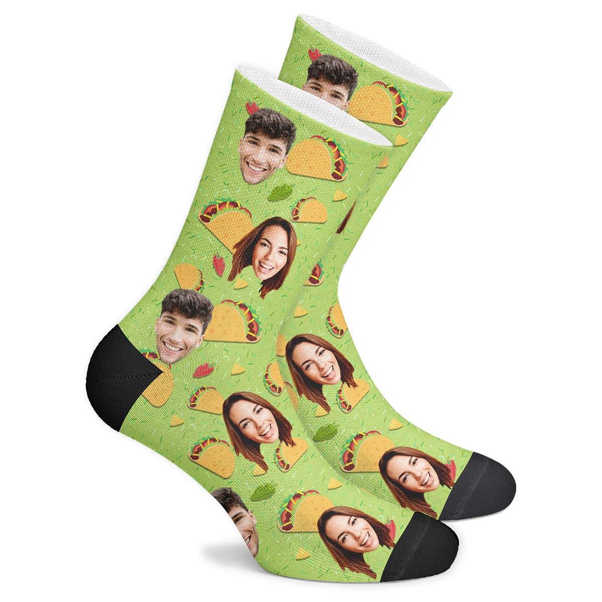 Custom Taco Socks - Getphotoblanket