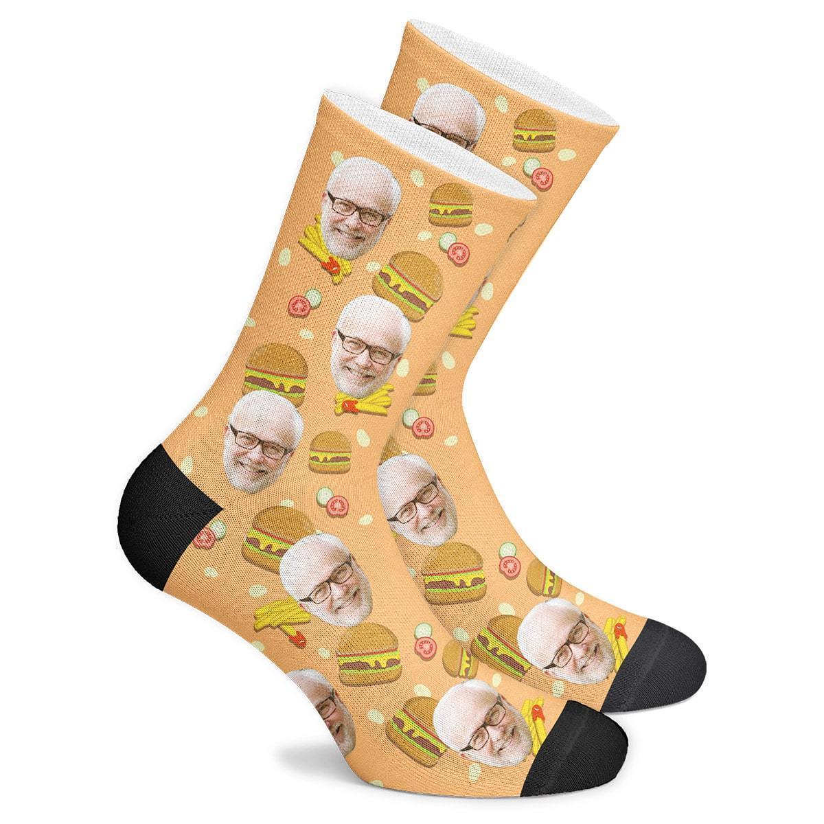 Custom Burger Socks