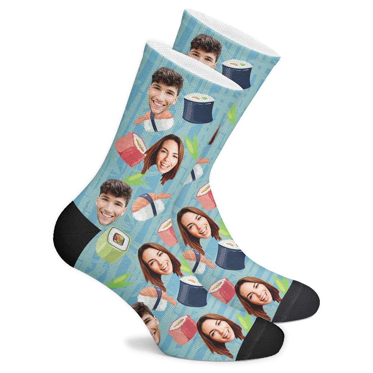 Custom Sushi Socks - Getphotoblanket