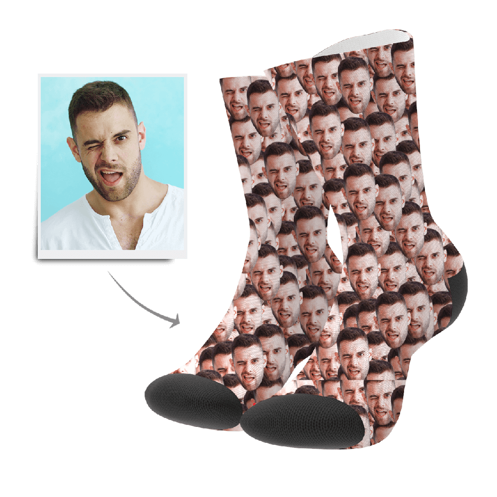 Custom Face Mash Socks