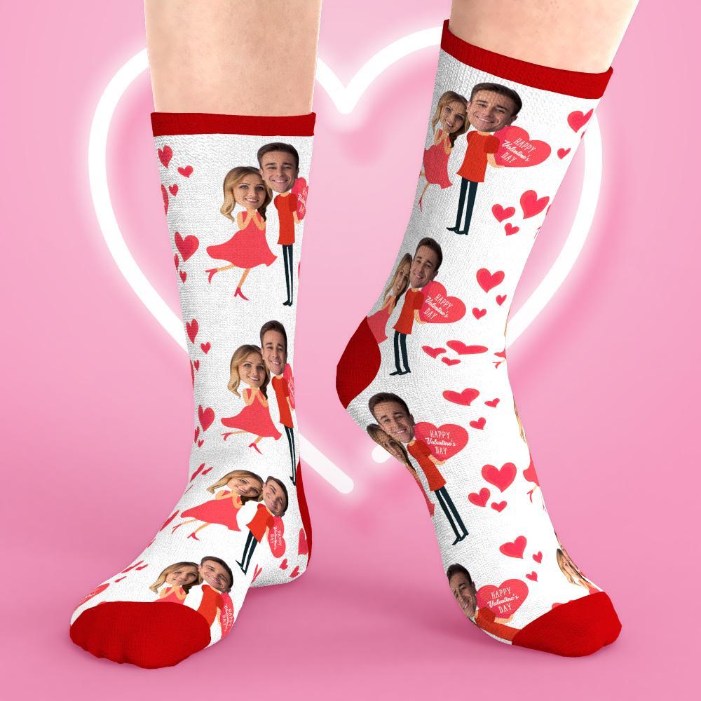 Best Girlfriend Custom Face Socks