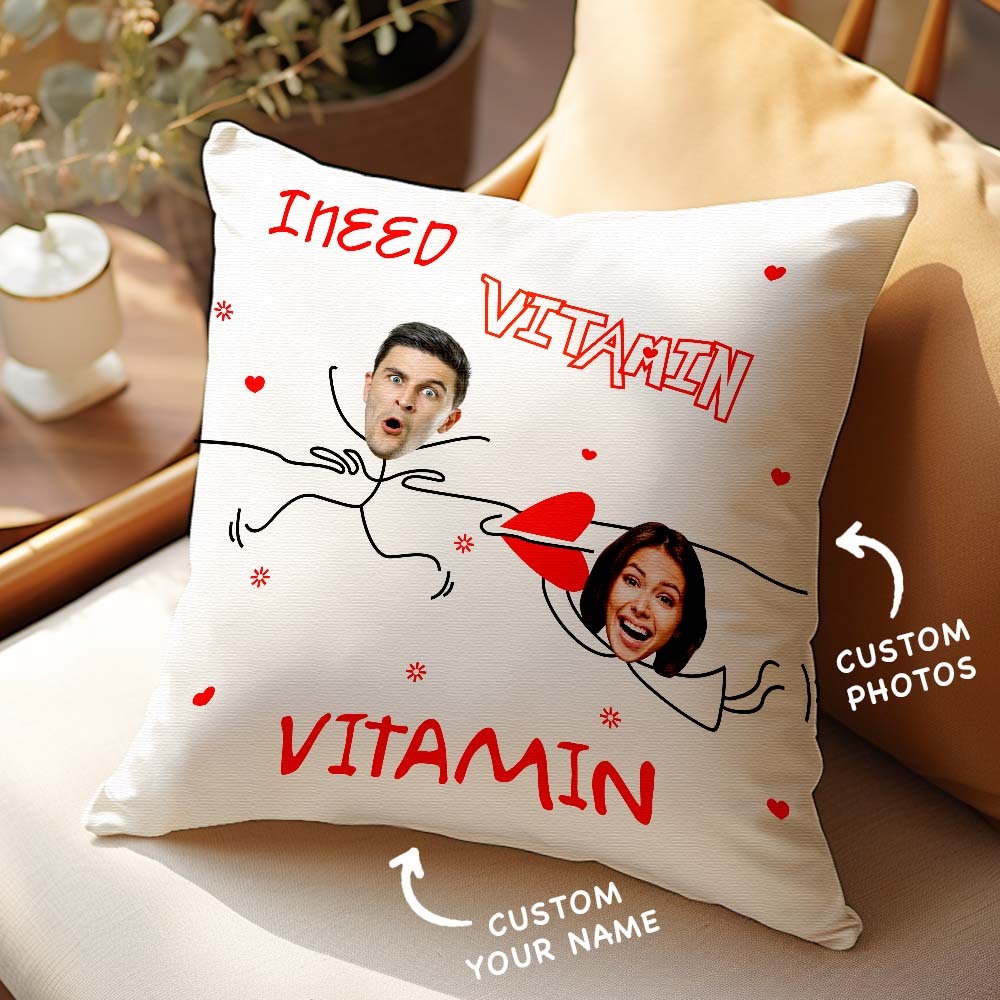 Custom Matchmaker Pillow One Arrow Through The Heart Throw Pillow Gifts For Lover - auphotoblanket