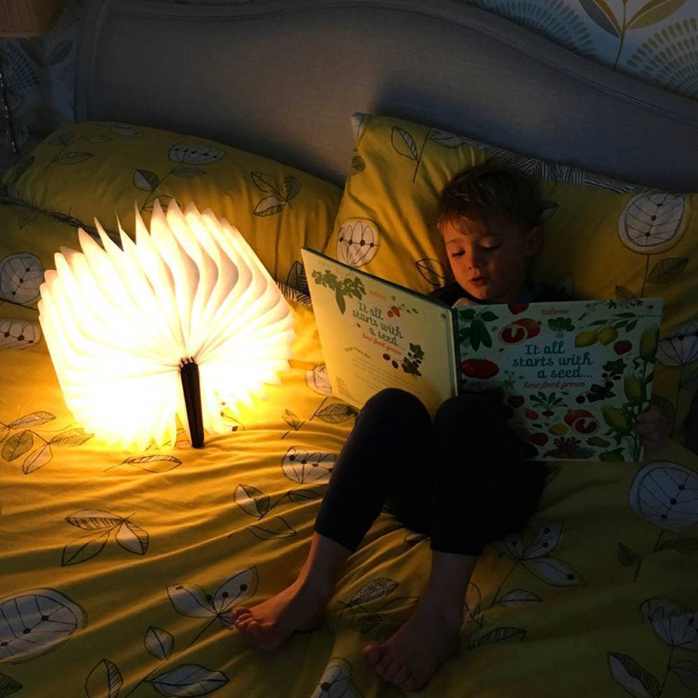 Personalized Couple Gift Photo Lamp,  Creative Book Lamp Desk -  Colorful - auphotoblanket
