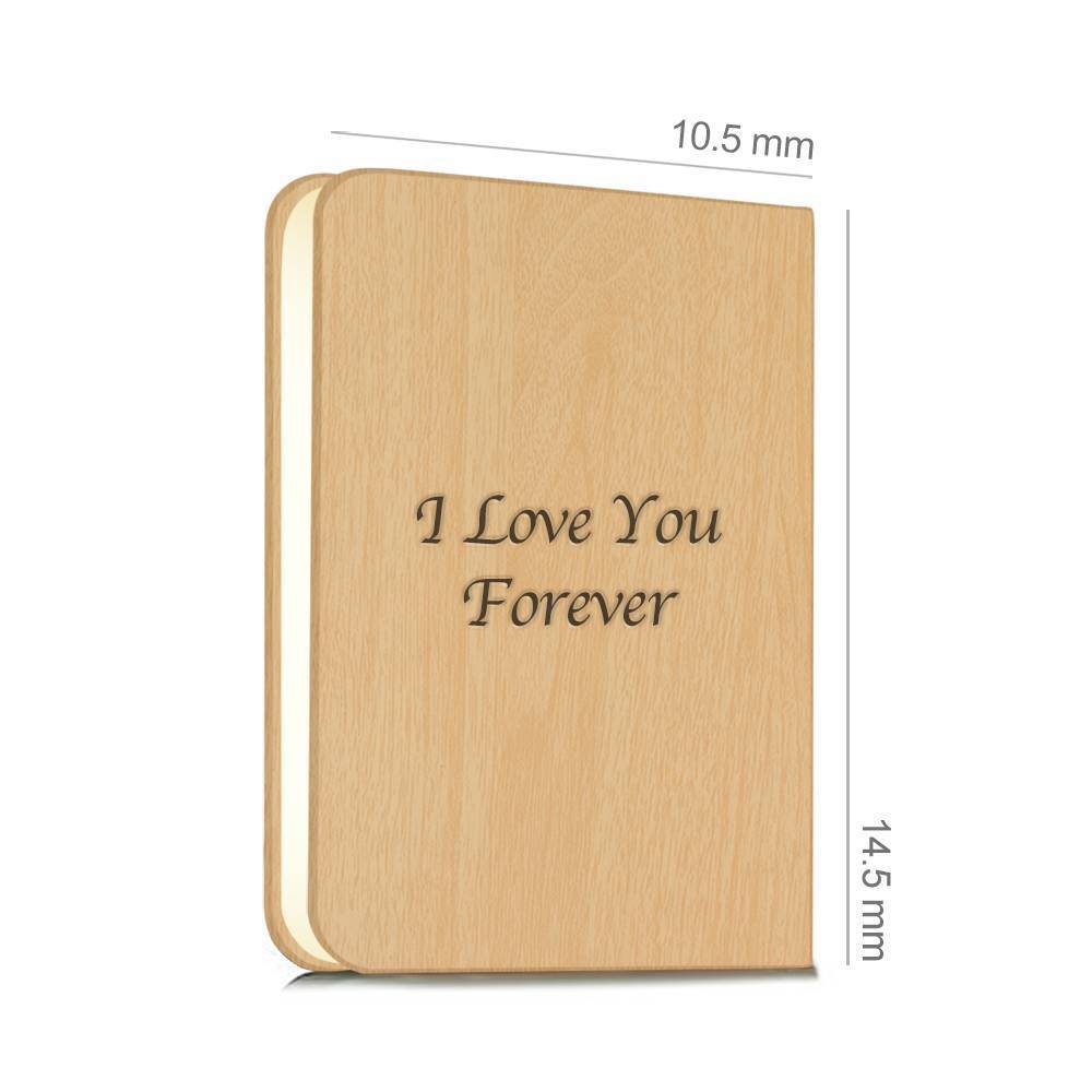 Personalized Couple Gift Photo Lamp,  Creative Book Lamp Desk -  Colorful - auphotoblanket