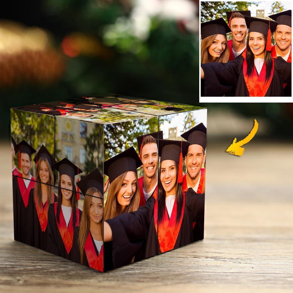 Graduation Gifts Magic Photo Cube Anniversary Gifts for Friends - auphotoblanket