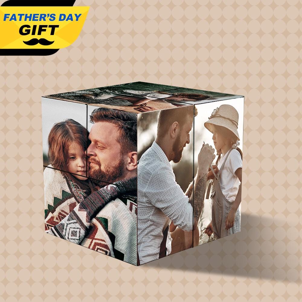 Magic Photo Cube Foldable Picture Cube Father's Day Gifts