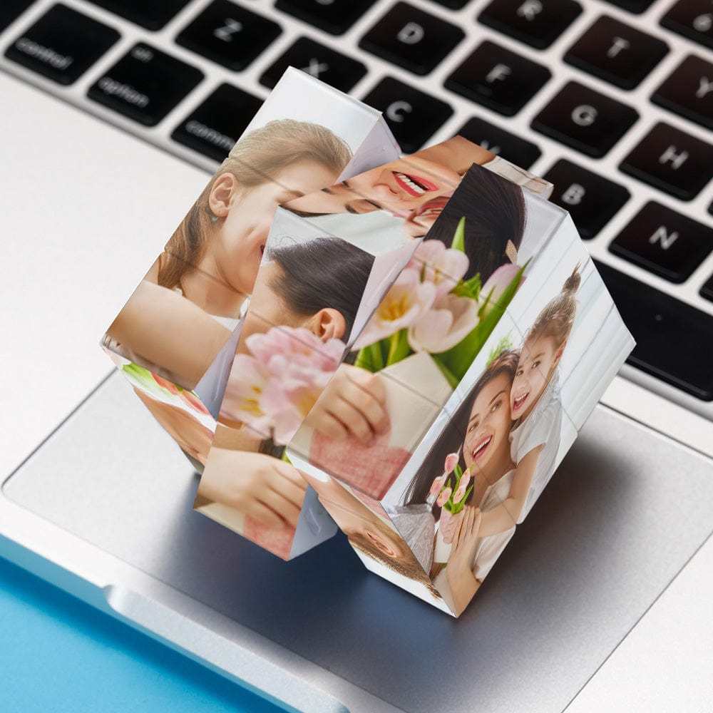 Mother's Day Gift Customized Photo Rubic's Cube Gift For Mother - auphotoblanket