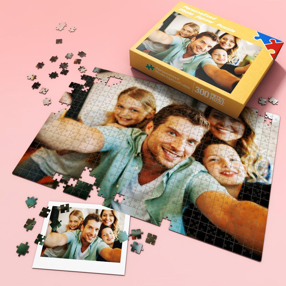 Custom Photo Jigsaw Puzzle Happy  300-1000 Pieces