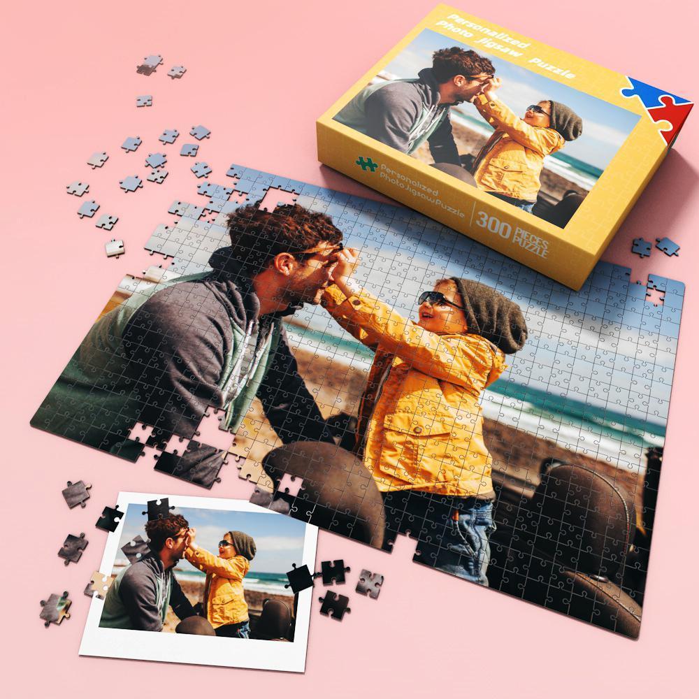 Custom Photo Jigsaw Puzzle Happy  300-1000 Pieces