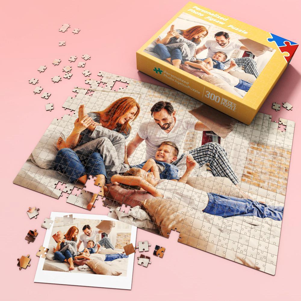 Custom Photo Jigsaw Puzzle Happy  300-1000 Pieces