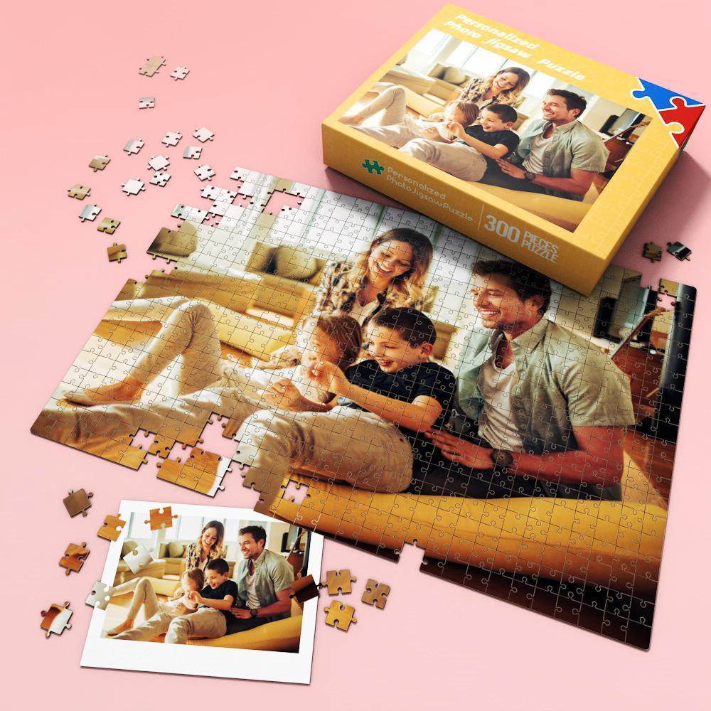 Custom Photo Jigsaw Puzzle Happy  300-1000 Pieces