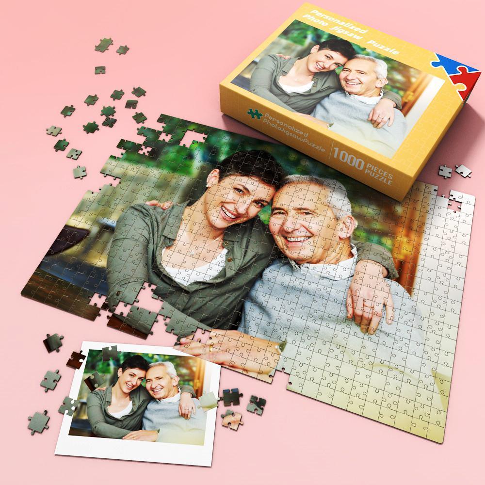 Custom Photo Jigsaw Puzzle Happy  300-1000 Pieces