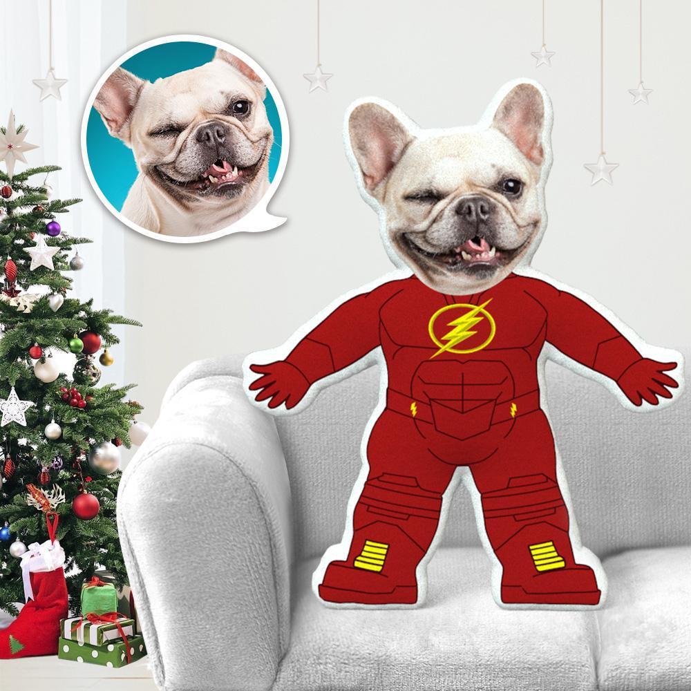 MiniMe Dog Costume Pillow Doll Dog Photo Pillow Dog Face Pillow Personalised Dog Pillow Custom Dog Pillow Dog Picture Pillow Flash Costume
