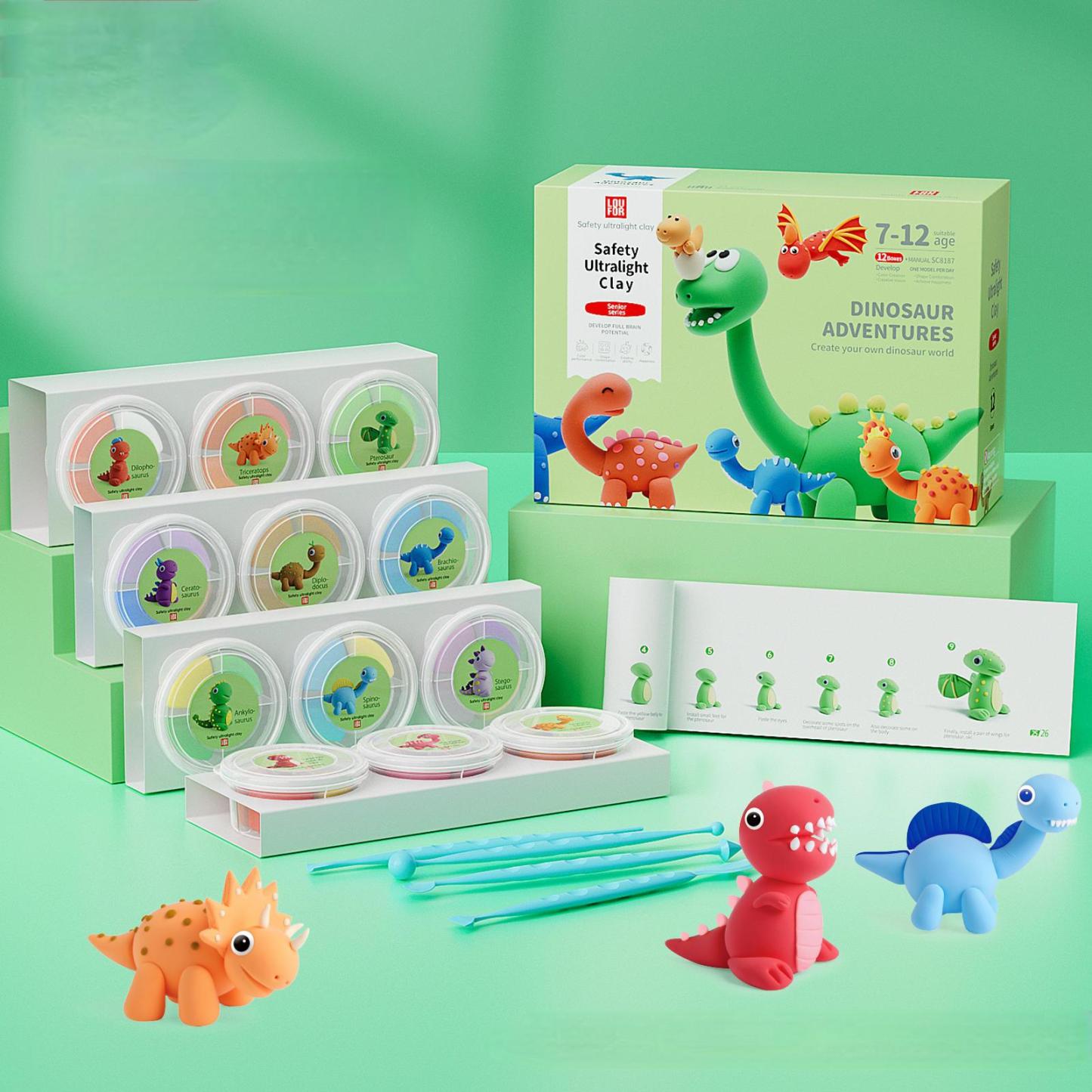 Super Light Clay Theme Children's Handmade DIY Clay Kit Fantastic Insects